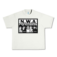 Pistachio N.W.A Californian hip hop group N.W.A Urban Heavy Tee - artisFamous