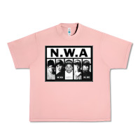 Salmon N.W.A Californian hip hop group N.W.A Urban Heavy Tee - artisFamous