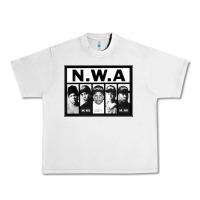 Lunar Rock N.W.A Californian hip hop group N.W.A Urban Heavy Tee - artisFamous