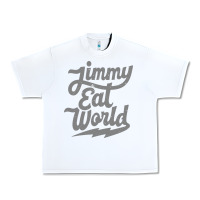 White JImmy Eat World Urban Heavy Tee - artisFamous