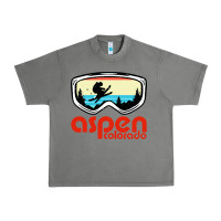 Tornado aspen colorado ski mountain skiing retro vacation Urban Heavy Tee - artisFamous
