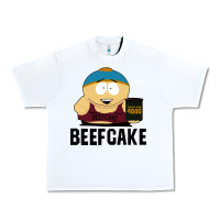 White beefcake Urban Heavy Tee - artisFamous