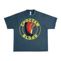 Midnight Navy choctaw blood Urban Heavy Tee - artisFamous