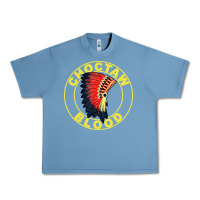 Pebble Blue choctaw blood Urban Heavy Tee - artisFamous