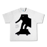 Lunar Rock Elephant Black To Stand On Your Car Urban Heavy Tee - artisFamous