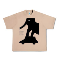 Burro Elephant Black To Stand On Your Car Urban Heavy Tee - artisFamous