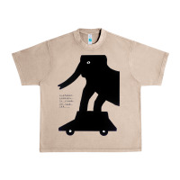 French Oak Elephant Black To Stand On Your Car Urban Heavy Tee - artisFamous