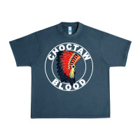 Midnight Navy choctaw blood Urban Heavy Tee - artisFamous