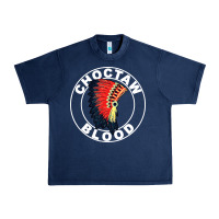 Navy choctaw blood Urban Heavy Tee - artisFamous