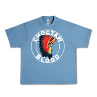 Pebble Blue choctaw blood Urban Heavy Tee - artisFamous