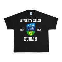 Black university college dublin Urban Heavy Tee - artisFamous
