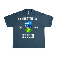 Midnight Navy university college dublin Urban Heavy Tee - artisFamous