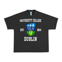 Pigment Black university college dublin Urban Heavy Tee - artisFamous