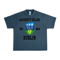 Midnight Navy university college dublin Urban Heavy Tee - artisFamous