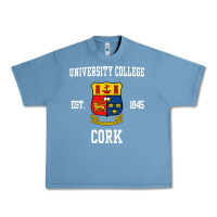 Pebble Blue university college cork Urban Heavy Tee - artisFamous