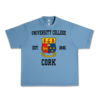 Pebble Blue university college cork Urban Heavy Tee - artisFamous