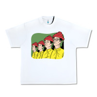 White Devo Urban Heavy Tee - artisFamous