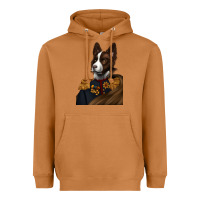 Meerkat Pet Portraits, Custom Pet Portraits, Renaissance Pet Portraits, Heavyweight Hoodie - RanaPortraitStore