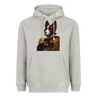 Moon Dust Pet Portraits, Custom Pet Portraits, Renaissance Pet Portraits, Heavyweight Hoodie - RanaPortraitStore
