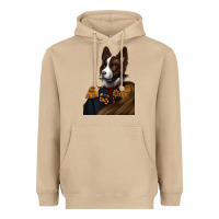 Mushroom Pet Portraits, Custom Pet Portraits, Renaissance Pet Portraits, Heavyweight Hoodie - RanaPortraitStore