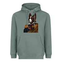 Sage Pet Portraits, Custom Pet Portraits, Renaissance Pet Portraits, Heavyweight Hoodie - RanaPortraitStore