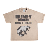 French Oak honey badger dont care Urban Heavy Tee - artisFamous