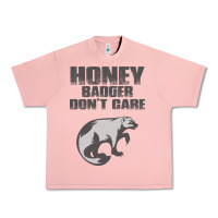 Salmon honey badger dont care Urban Heavy Tee - artisFamous