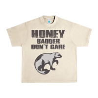 Sandshell honey badger dont care Urban Heavy Tee - artisFamous