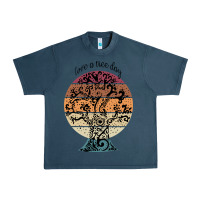 Midnight Navy National love a tree day Urban Heavy Tee - artisFamous