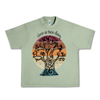 Oil Green National love a tree day Urban Heavy Tee - artisFamous