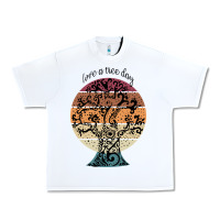 White National love a tree day Urban Heavy Tee - artisFamous