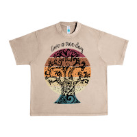 French Oak National love a tree day Urban Heavy Tee - artisFamous
