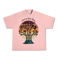 Salmon National love a tree day Urban Heavy Tee - artisFamous