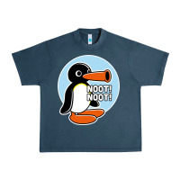 Midnight Navy noot noot funny Urban Heavy Tee - artisFamous