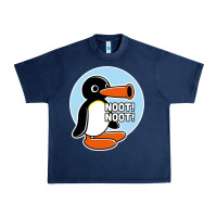 Navy noot noot funny Urban Heavy Tee - artisFamous