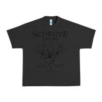Pigment Black Schrute Farms - The Office Urban Heavy Tee - artisFamous