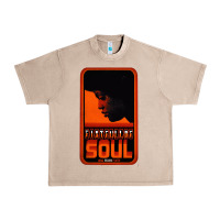 French Oak Fist Full Of Soul Long Record Player Urban Heavy Tee - artisFamous