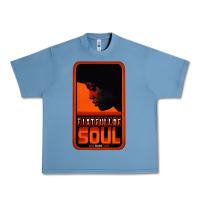 Pebble Blue Fist Full Of Soul Long Record Player Urban Heavy Tee - artisFamous