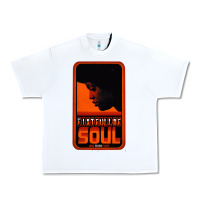 White Fist Full Of Soul Long Record Player Urban Heavy Tee - artisFamous