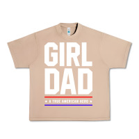 Burro Girl Dad A True American Hero - Fathers Day Gift Urban Heavy Tee - artisFamous