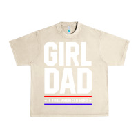 Sandshell Girl Dad A True American Hero - Fathers Day Gift Urban Heavy Tee - artisFamous