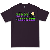 Plum happy halloween Premium Tee - BundleAndBundleShop