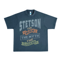Midnight Navy Stetson Personalized Name Birthday Gift Urban Heavy Tee - artisFamous