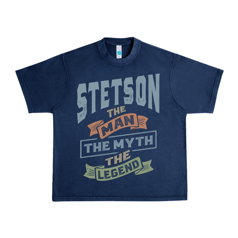 Stetson Personalized Name Birthday Gift Urban Heavy Tee by artisFamous | Teevron