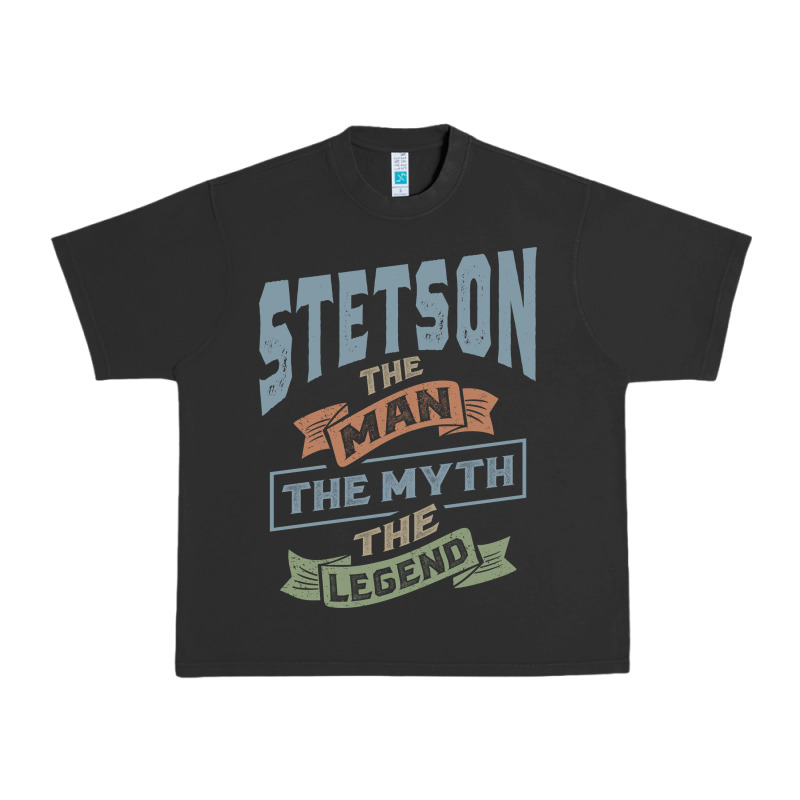 Stetson Personalized Name Birthday Gift Urban Heavy Tee by artisFamous | Teevron