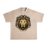 French Oak Lion t-shirt  designs Urban Heavy Tee - artisFamous