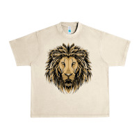Sandshell Lion t-shirt  designs Urban Heavy Tee - artisFamous