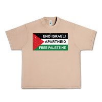 Burro end is.rae.li apartheid free pales  flag  t shirt Urban Heavy Tee - artisFamous