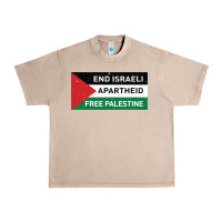 French Oak end is.rae.li apartheid free pales  flag  t shirt Urban Heavy Tee - artisFamous