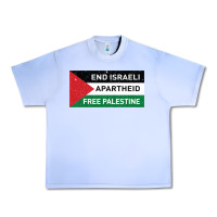 Grape Ice end is.rae.li apartheid free pales  flag  t shirt Urban Heavy Tee - artisFamous